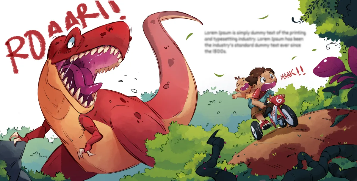Children's book illustration